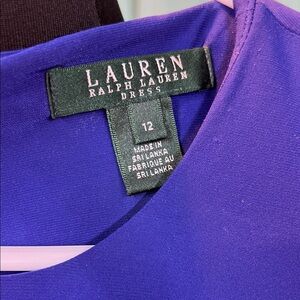 Lauren Ralph Lauren Vibrant Purple Dress